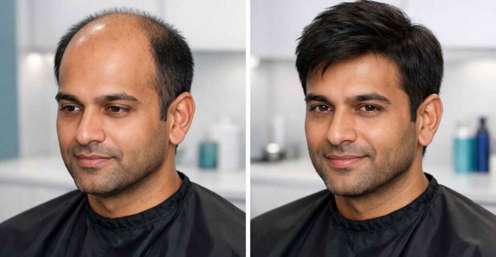 Can Hair Fixing Be Done on Partially Bald Heads