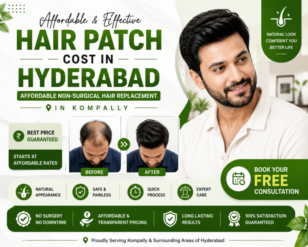 Hair Patch Cost in Hyderabad